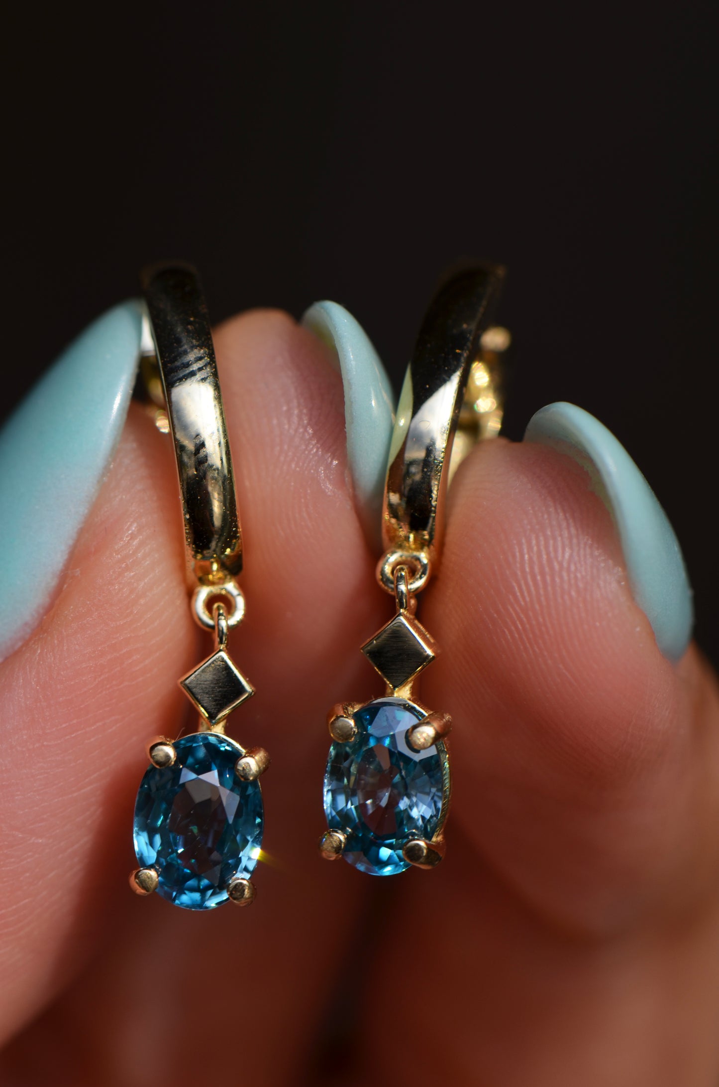 Natural Blue Zircon